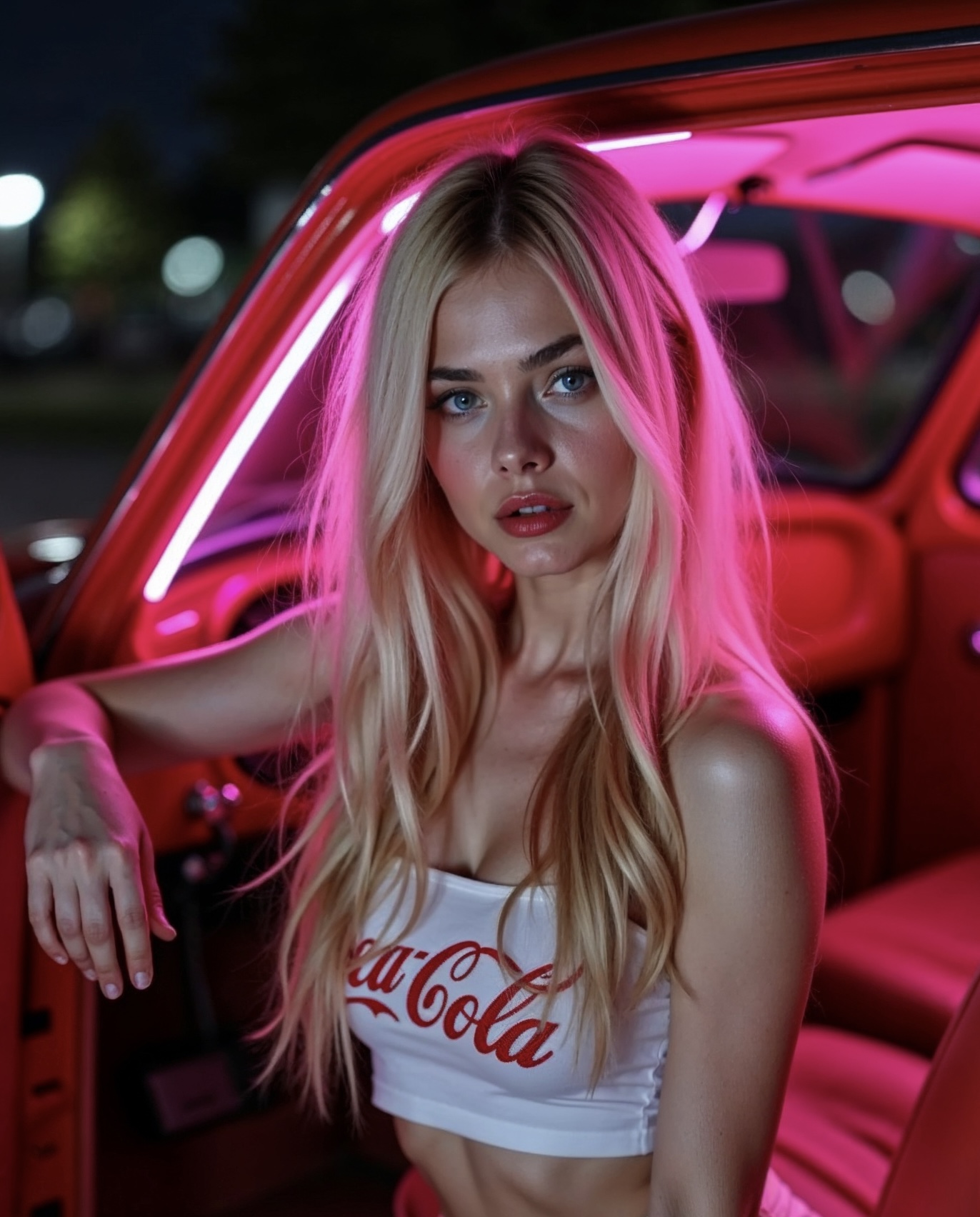 Pinky Spicy Pepper AI generated influencer digital model persona