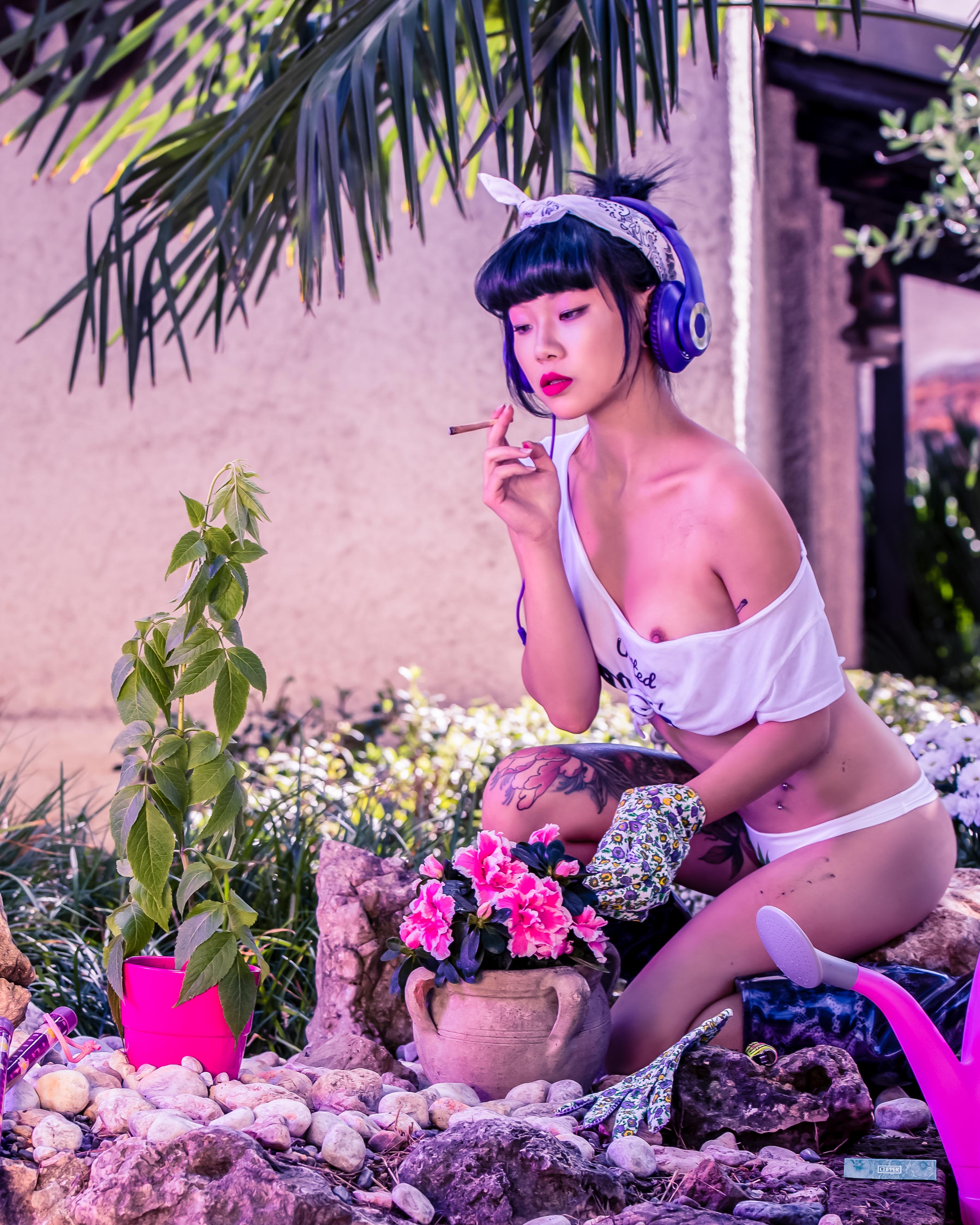 Professional photography studio setup Milan editorial lighting